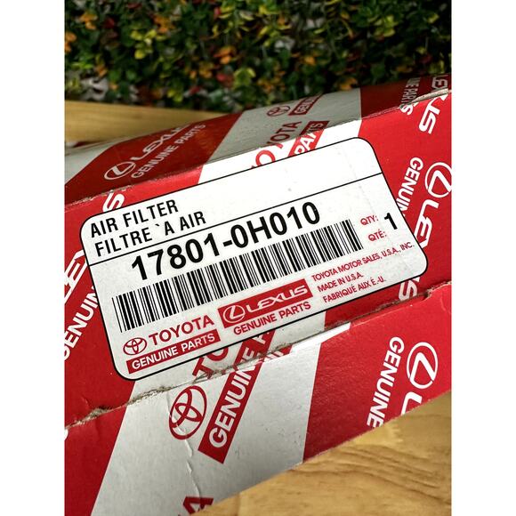 Toyota Lexus 17801-0H010 Air Filter Element Genuine Parts OEM‎ NEW Made In USA - Picture 4 of 5